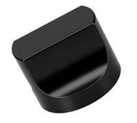 MAGICLULU Manopole per Amplificatore a Valvole in Alluminio Nero Opaco da 20x15mm Forma a Becco D'anatra, Compatibilità Ampia e Feedback Tattile per Studio e Concerti