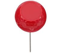 MAGICLULU Marcatore Tee Golf Resistente e Facile da Inserire Segnaposto da Golf in Colore Rosso Intenso per Partenze Strumento Pratico e Durevole