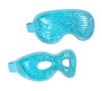 MAGICLULU Mascherine Riutilizzabili gli Occhi Impacchi di Ghiaccio Rinfrescanti, Cuscinetti Freddi la Cura degli Occhi Leggeri e Traspiranti, Set da 2 Pezzi per Alleviare