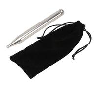 MAGICLULU Massaggiatore Manuale per Agopuntura ai Piedi in Acciaio Inox 12mmx120mm, Penna per Massaggi Profondi e Digitopressione, Strumento per Rilassamento Muscolare e Benessere Corpo