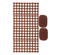 MAGICLULU Mini Stampi Alfabeto Formato Piccolo e Portatile Set di 2 in Plastico per Argilla Polimerica per Progetti di Fondant e Creazioni Fai da Te