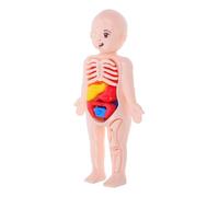 MAGICLULU Modello Anatomico Corpo per Organi Rimovibili Gioco Educativo Didattico per Sviluppo Abilità Motorie e Cognizione Kit Anatomia Realistica e Scuola