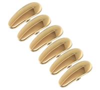 MAGICLULU Naselli antiscivolo per occhiali da vista, cuscinetti nasali in ceramico, 3 paia, resistenti alla deformazione per occhiali e occhiali da sole