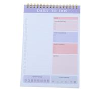 MAGICLULU Notepad Piccolo Portatile con Doppia Spirale Blocchetto To Do List Strappabile per Pianificazione Quotidiana Memo Organizer per Studenti Ufficio e Viaggiatori Carta Spessa Facile