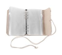 MAGICLULU Organizer con Design Rimovibile per Ferri da Maglia con 12 Scomparti e Sacchetti con Zip Staccabili, Custodia in Pu e Plastica per Protezione Forte, per Casa e Viaggio