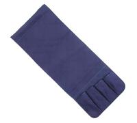 MAGICLULU Organizer Porta Telecomando e Riviste per Bracciolo Divano, Borsa Laterale Multifunzione Pieghevole Blu, Custodia Portaoggetti per Poltrona e Comodino Tasca Sospesa