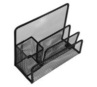 MAGICLULU Organizzatore da Scrivania in Rete di Ferro Portadocumenti Verticale Portariviste e Portapenne, Accessori da Scrivania Compatti per Ufficio e Studio, Selezionatrice di Carta