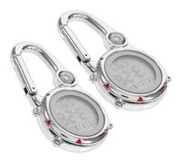 MAGICLULU Orologio Moschettone da Arrampicata 2 Pezzi in Acciaio Inox