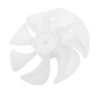 MAGICLULU Pala 6 Pale per Ventilatore da Tavolo e Soffitto di Ricambio in Plastica Bianca e Foro da 8mm per Migliorare la Circolazione Dell'aria Silenziosa Durante la Stagione Calda
