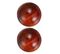 MAGICLULU Palline da Massaggio Marrone in Materiale Sintetico per Mani e Massaggia 2 Massaggiatore per Mani Migliora la Memoria per Anziani