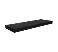 MAGICLULU Parete sospesa a parete mensole sospese in legno organizer da parete per bagno mensola del soggiorno mensola bagno da parete scaffali galleggianti industriali Di legno Black