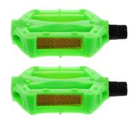 MAGICLULU Pedali per Bici 2 Pezzi in Plastica e Ferro, Pedali Antiscivolo per Mountain Bike, Migliorano Comfort di Guida nei Parchi e Sentieri