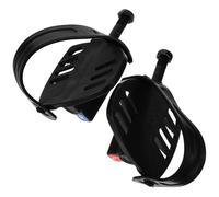 MAGICLULU Pedali per Bici da Interno Antiscivolo Set 1 Coppia in Plastica Resistente Ampia Piattaforma per Cyclette e Accessori Fitness per Allenamento Casa