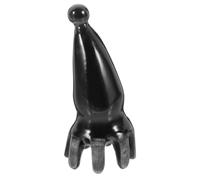 MAGICLULU Pettine Massaggiante Corno Bue Per Capelluto Strumento Massaggio Portatile Stimolazione Dei Punti Pressione Per Rilassamento e Circolazione Stile Casuale