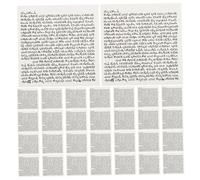 MAGICLULU Pezzi Mezuzah per Porta Ebraica 30 Pezzi, Simbolo Sacro Versetti Biblici, Decorazioni Religiose la Casa, Protezione Spirituale per Stipiti, Regalo Inaugurazione Casa