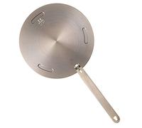 MAGICLULU Piastra Diffusore di Calore Set da 1 in Acciaio Inossidabile e Lega di Alluminio, Resistente e Facile da Pulire per Fornello a Induzione per Adattatore Cottura Induzione