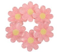 MAGICLULU Piatti di Carta Groovy a Forma di Margherita Piatti Floreali da 7 Pollici per Compleanno Bambina Feste a Tema Boho