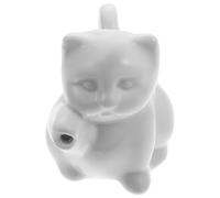MAGICLULU Piccola da Pulire Forma Brocca in Bianca per Ceramica Latte di Animale da 50ml, Facile da Conservare Locali Dessert e Ristorazione