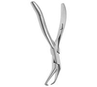 MAGICLULU Pinza per Extension per Chioma in Acciaio Inox, Pinze Fini a Punta Lunga Angolata, Strumento Portatile per Rimozione e Allungamento Chioma, Uso Professionale e Domestico