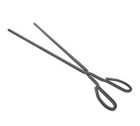MAGICLULU Pinze per Fuoco in Ferro 50 Cm Antiscivolo, Pinza per Carbone da Esterno Resistente, Accessorio per Caminetti e Barbecue, per Falò e Uso Domestico