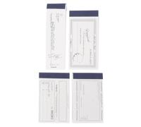 MAGICLULU Planner le Liste delle Cose fare 4 Pezzi Blocco Note per Ufficio Colla Laterale, Fogli Staccabili, Carta di Qualità per Studio, Pianificazione e Messaggi Quotidiani