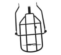 MAGICLULU Porta Pacchi Posteriore Bici in Metallo Spesso Telaio Sedile Posteriore Resistente e Confortevole per Adulti e Supporto Robusto per Trasporto Passeggeri e Carichi Accessorio