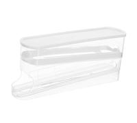 MAGICLULU Porta Uovo da Frigo Design a Livelli in Pp, Organizer per Uova Salvaspazio e Distributore Automatico per Cucina e Dispensa