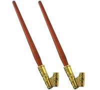 MAGICLULU Portapenne Calligrafico Obliquo Vintage 2 Pezzi, Impugnatura per Penna a Immersione in Legno, Cancelleria per Studenti per Lettering e Disegno Artistico, Regalo Portatile