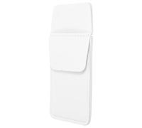 MAGICLULU Portapenne Tascabile in Pu Pelle Bianco Ampio Spazio Organizer per Camicie da Laboratorio, Protezione Tasche per Medici Infermieri e Studenti, Astuccio Portapenne per Ufficio