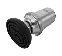 MAGICLULU Punte Antiscivolo per Stampelle con Giunto Rotante in Gomma Nera 7/8" Accessori di Ricambio Ammortizzanti per Ausili alla Mobilità Compatibili con Bastoni e Stampelle per Uso