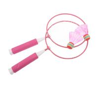 MAGICLULU Racchette da Badminton per Ragazzi Kit Completo con Volani per Gioco Indoor e Outdoor Design Resistente alle Intemperie per Famiglie e Principianti