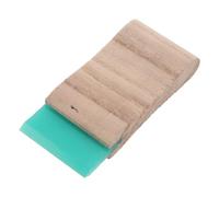 MAGICLULU Racla per Serigrafia: Raschietto per Inchiostro in Legno, durezza 75 - per Applicazioni serigrafiche su Tessuti e Tessuti, per studi e aule 4,40x1,97x0,79"