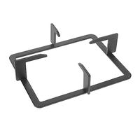 MAGICLULU Resistente Nero Ghisa e Rettangolare Gas per Supporto Fornello in Alte Temperature Funzione Antiscivolo Pentole e Lattiera da Cucina