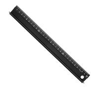 MAGICLULU Righello per Disegnare in Metallo 30 Cm con Scala di Precisione, Strumento Artigianale per Cucire Patchwork e Guida per Cuciture, Multiuso per Quilting, Pelle e Lavorazioni