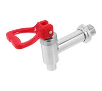 MAGICLULU Rubinetto Dispenser in Acciaio Inossidabile da 1/2 Pollice Maniglia a Leva per Bollitori Commerciali e Boccioni Ospedalieri Design Antigoccia e Funzionamento Fluido