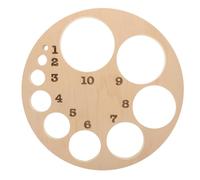 MAGICLULU Ruota Di Dilatazione Cervicale in Legno 11.81In Modello Didattico Realistico Per Educazione Al Parto Strumento Per Istituti Medici E Formazione Ostetrica
