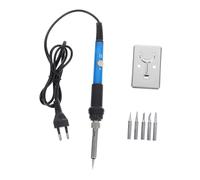 MAGICLULU Saldatore Elettrico Con Temperatura Regolabile Penna Per Saldatura Con Punte Multiple Stazione Stabile Per Microelettronica Supporto Resistente e Riscaldamento Rapido Per Uso Profe