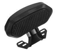 MAGICLULU Schienalino Passeggero per Moto in Acciaio Inossidabile e PP Cuscino Rimovibile per Scooter e Motociclette Supporto Posteriore Comfort Facile da Installare Nero