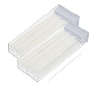 MAGICLULU Scovolini Interdentali Compatti 120 Pezzi Set 2 Scatole Spazzolini Dentali Portatili Ergonomici Anti-placca Per Pulizia Gengivale Quotidiana Uso Domestico e Da Viaggio