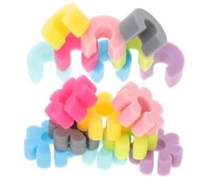 MAGICLULU Segna Bicchieri Decorativi in Silicone per Bottiglie e Tazze | Forma Creativa, Alta Durata e Pulizia Facile, Adatti a Feste e Vita Quotidiana, Lavabili in Lavastoviglie