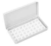 MAGICLULU Set 1 Scatola Portatile per Pigmenti Acquerelli in Ferro Bianco, Robusta e Facile da Usare, per Pittori Professionisti e Studenti