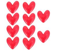 MAGICLULU Set 10 Calamite Cuore 3D Piccole Magneti Da Frigorifero Per Cucina Decorazioni Magneti Da Lavagna E Armadietti