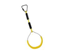 MAGICLULU Set 2 Pezzi Anelli da Arrampicata per Gialli, Anelli da Ginnastica Morbidi per Gioco all'Aperto e Allenamento, Attrezzatura Fitness per Parco Giochi e Giardino