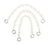 MAGICLULU Set 3 Catene per Telefono Perle in Resina e Lega Decorazione Fai da Te per Cover Cellulari Catena per Appendere Cellulare e Accessori Borsa Regalo per Appassionati di DIY