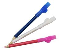 MAGICLULU Set 3 Pezzi Gessetti per Tessuti per Cucito Pennarello per Stoffa Senza Macchie Senza Tracce, Materiale Legno e Plastica, per Uso Professionale e Cucito a Casa