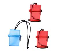 MAGICLULU Set 3 Pezzi Scatola di Chiusura per Immersioni in Plastica Corda Scatola di Stoccaggio a Secco Resistente alla Corrosione e Alte Temperature Portasigarette e Colore Casuale