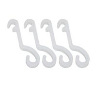 MAGICLULU Set 4 Ganci Mini in Plastica Robusta per Asciugare Tazze e Bicchieri, Porta Bottiglie e Accessori da Cucina Regolabili per Cestelli Scolapiatti, Organizzazione Salvaspazio Casa