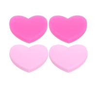 MAGICLULU Set 4 Pezzi Smorzatori Vibrazioni per Racchette da Tennis in Silicone a Forma di Cuore Ammortizzatori Antivibrazione Colorati Accessori Tennis per Giocatori Amatoriali e