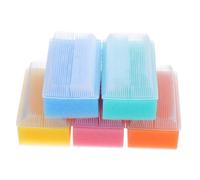 MAGICLULU Set 5 Spazzole in Spugna per Bagnetto Ragazzo Ragazza, Spazzole Sensoriali Tattili Morbide per Pulizia Chioma e Crosta Lattea, Accessori Bagno per Sviluppo Capacità Sensoriali