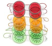 MAGICLULU Set 6 Maschere per Occhi Riutilizzabili per Terapia Caldo-Freddo Maschere Rinfrescanti Ghiacciate per Occhiaie e Gonfiore Impacchi Morbidi e Portatili per Alleviare